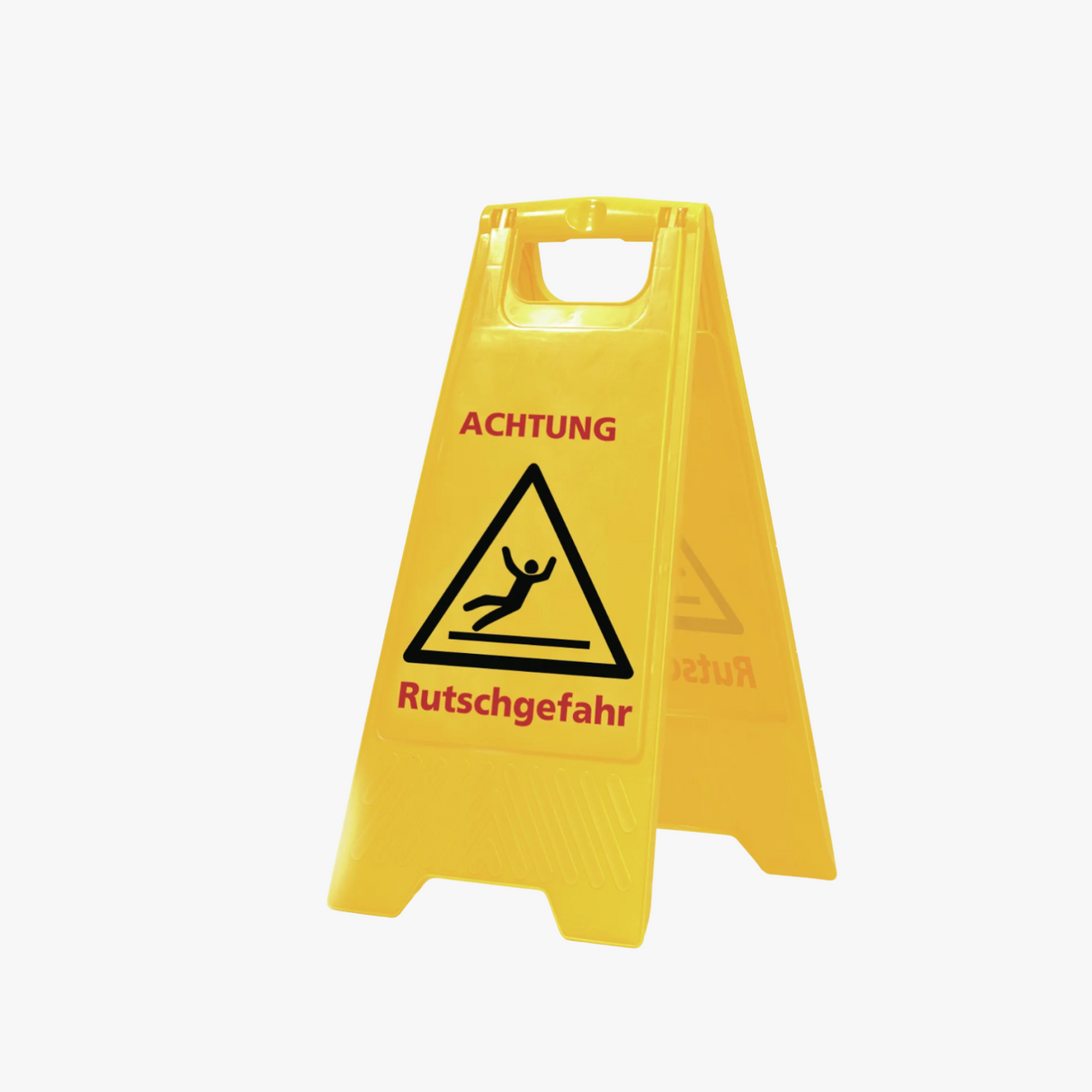 Rutschgefahr - Klappschild - Warnschild - Aufsteller