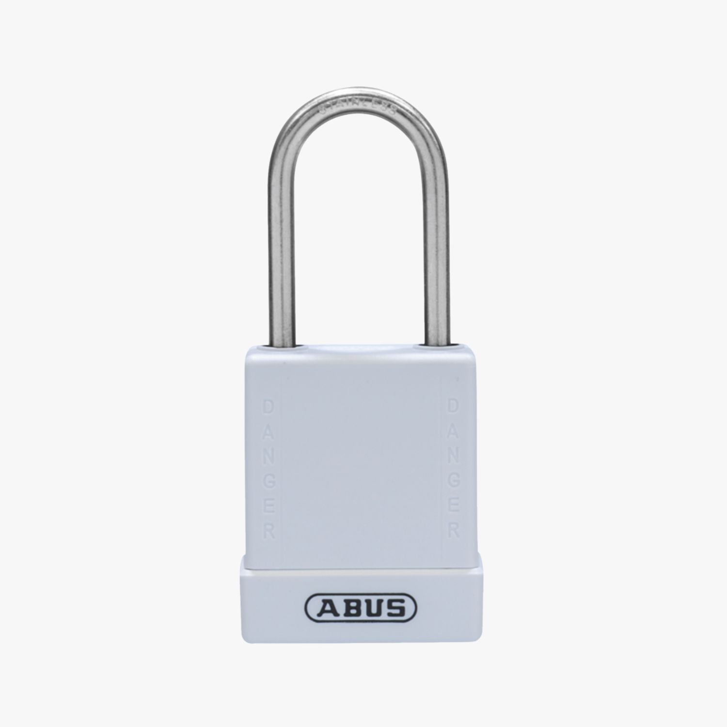 ABUS Safety Schloss 76/40 zum Gravieren Weiß