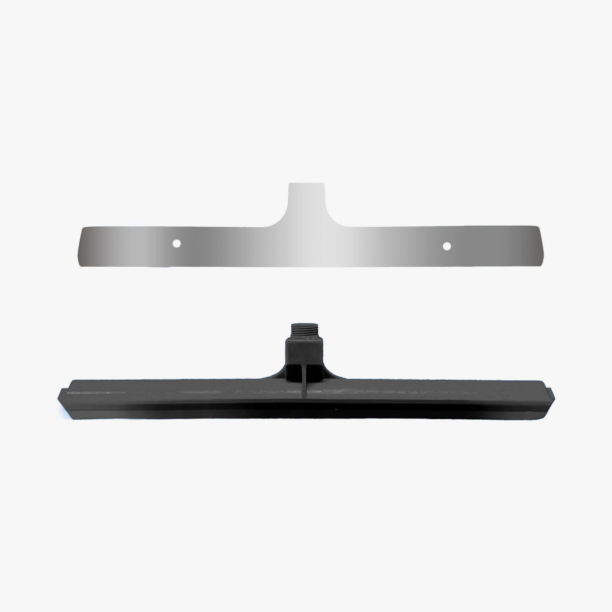 Abzieher 400mm Schatten Edelstahlschatten + Abzieher 400mm schwarz