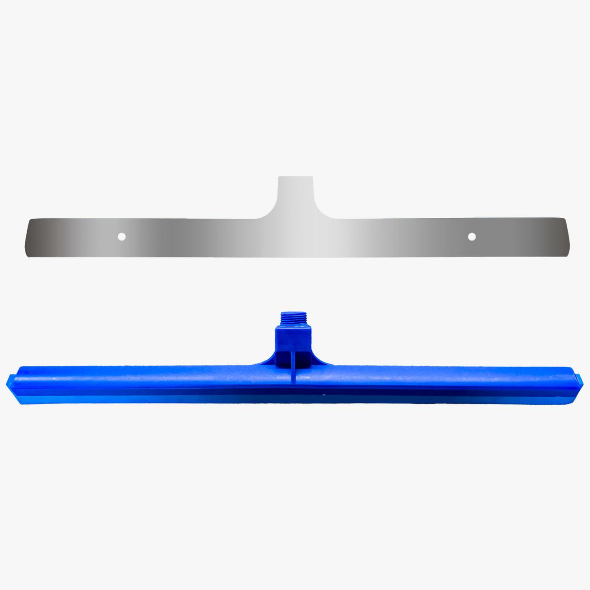 Abzieher 600 mm Schatten Edelstahlschatten + Abzieher 600mm blau