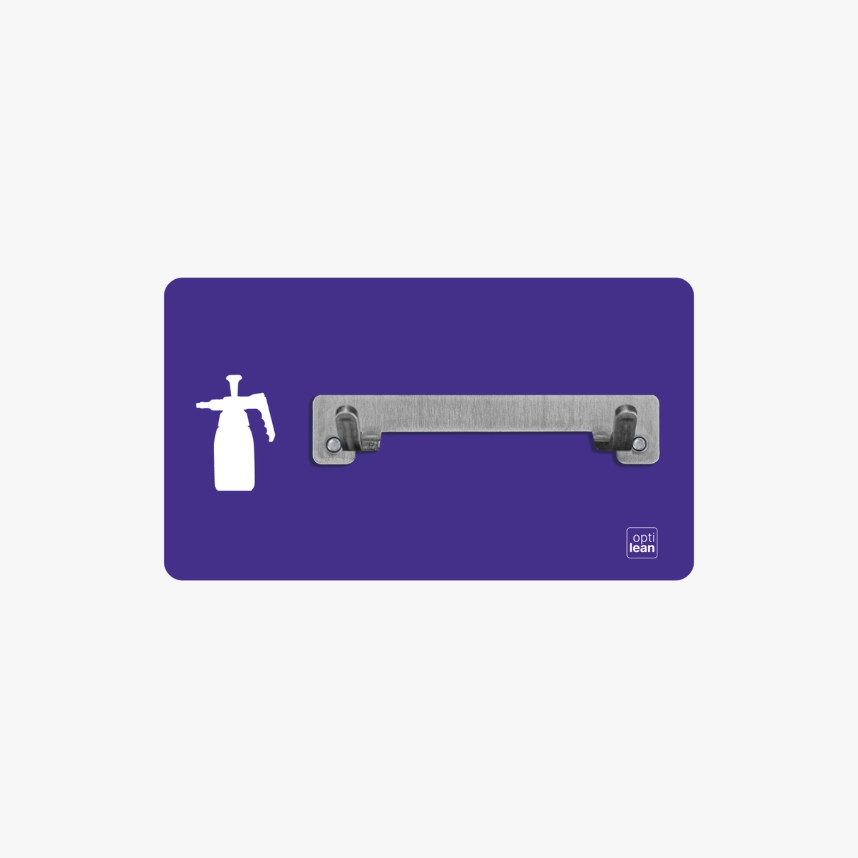 Pumpsprühflasche Halter Shadowboard – 5S Cleaning Station (Bo System) Lila