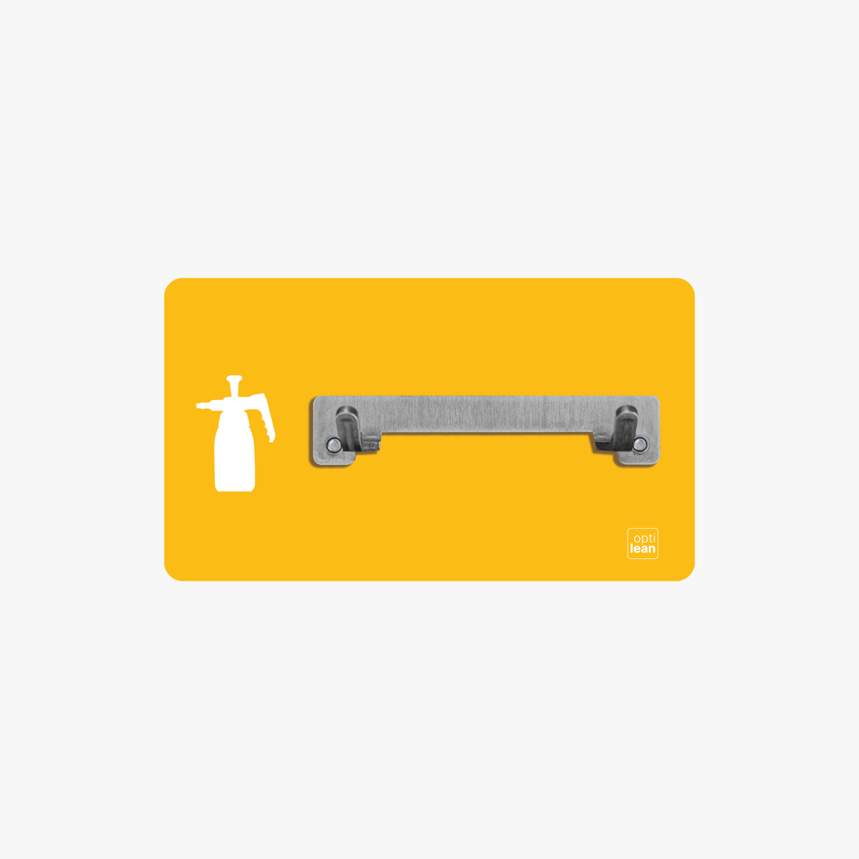 Pumpsprühflasche Halter Shadowboard – 5S Cleaning Station (Bo System) Gelb