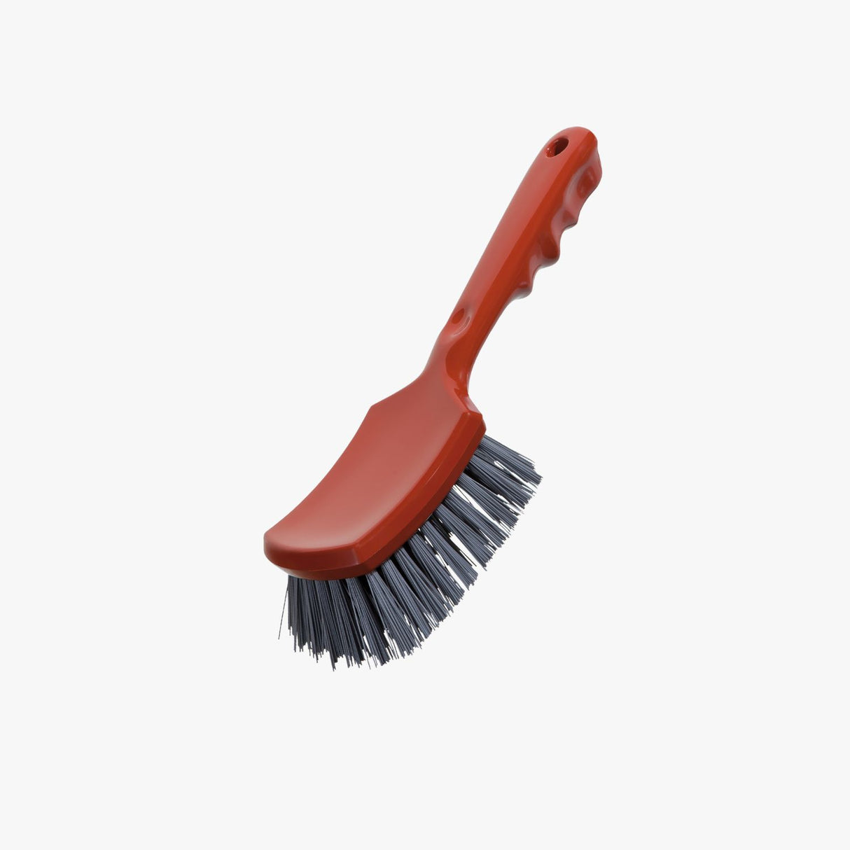 Detektierbar kurze Handbürste Rot