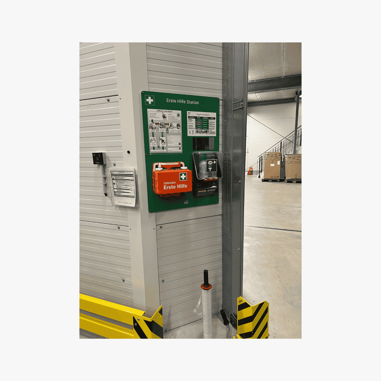 Erste Hilfe Station