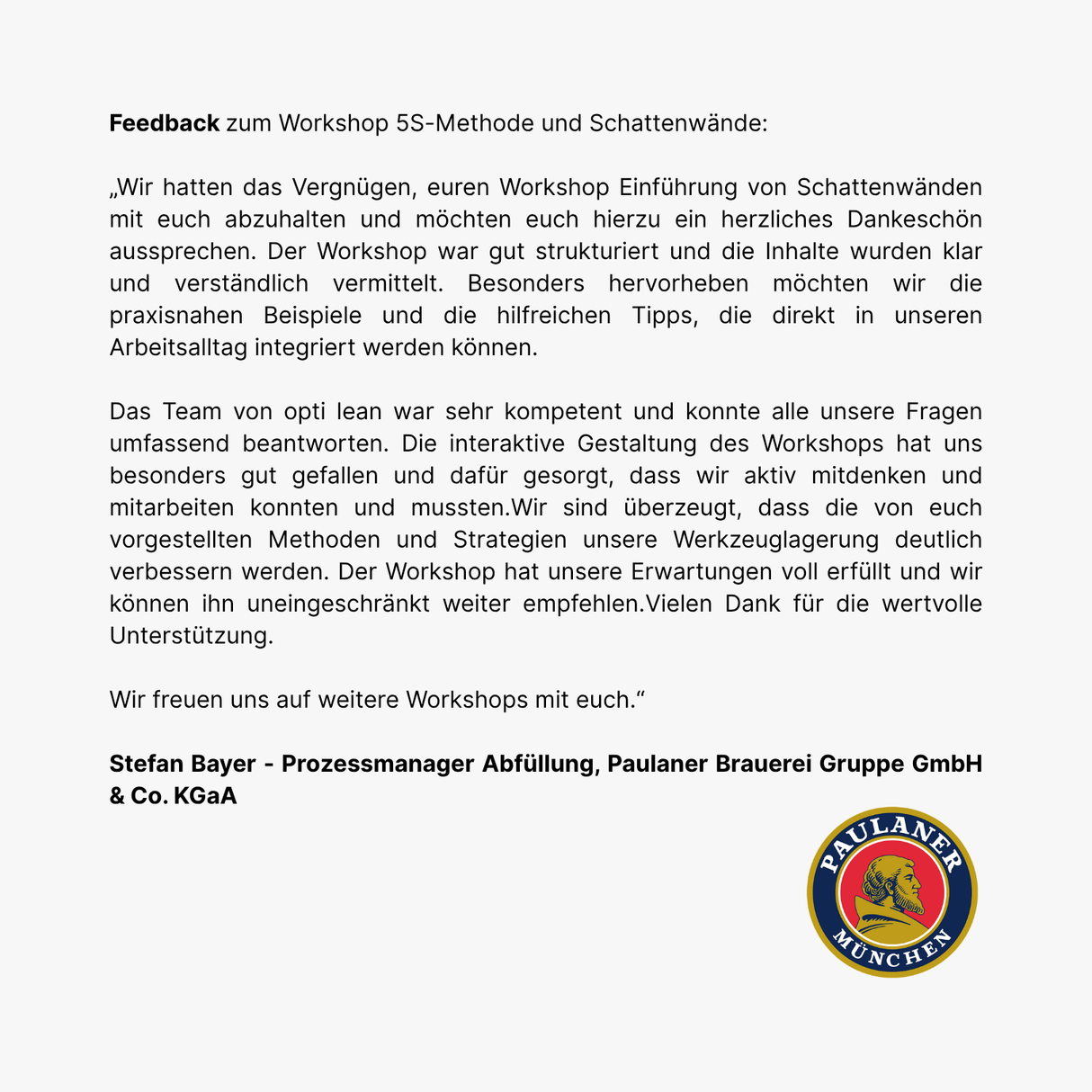 5S-Methode wiederbeleben oder einführen