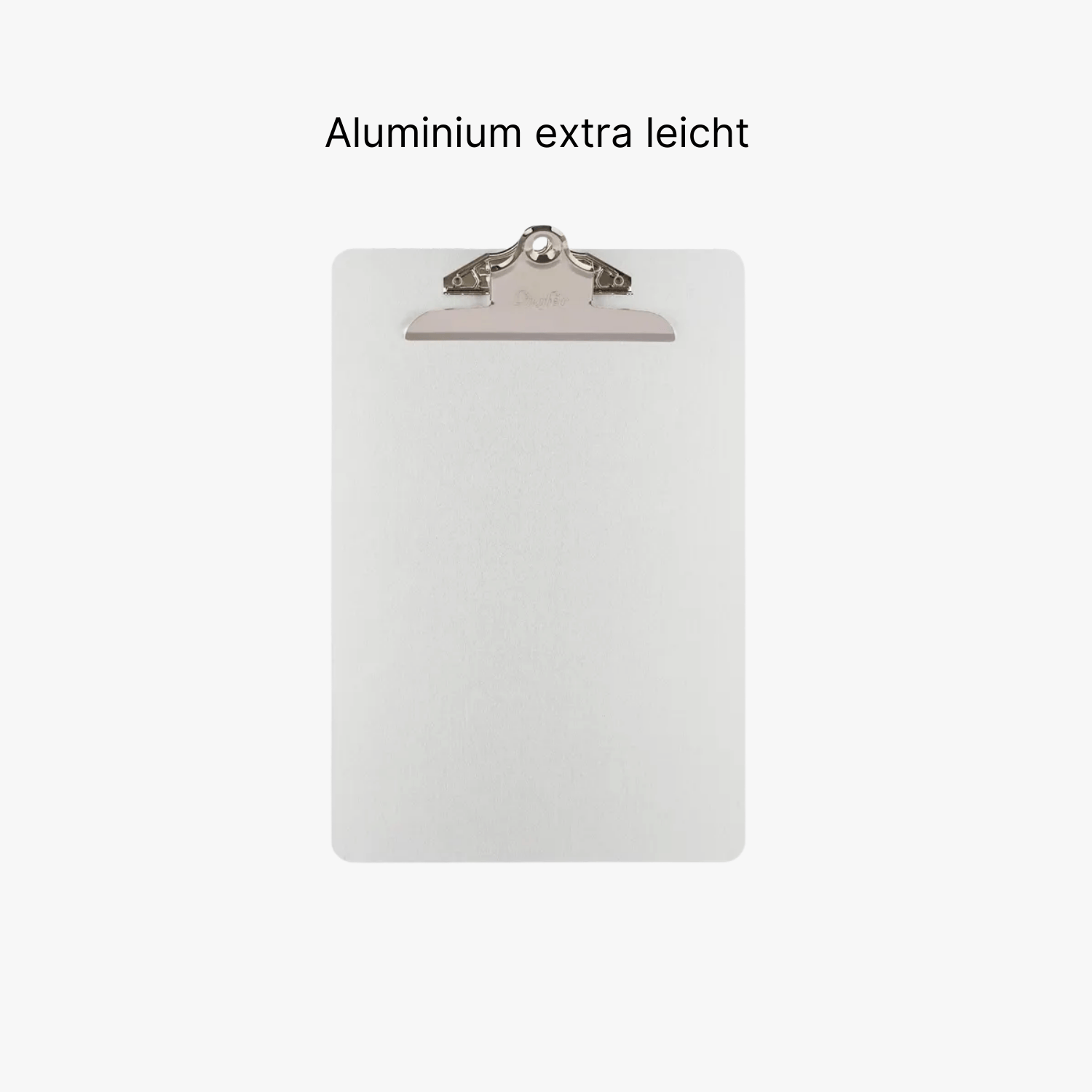Klemmbrett Aluminium