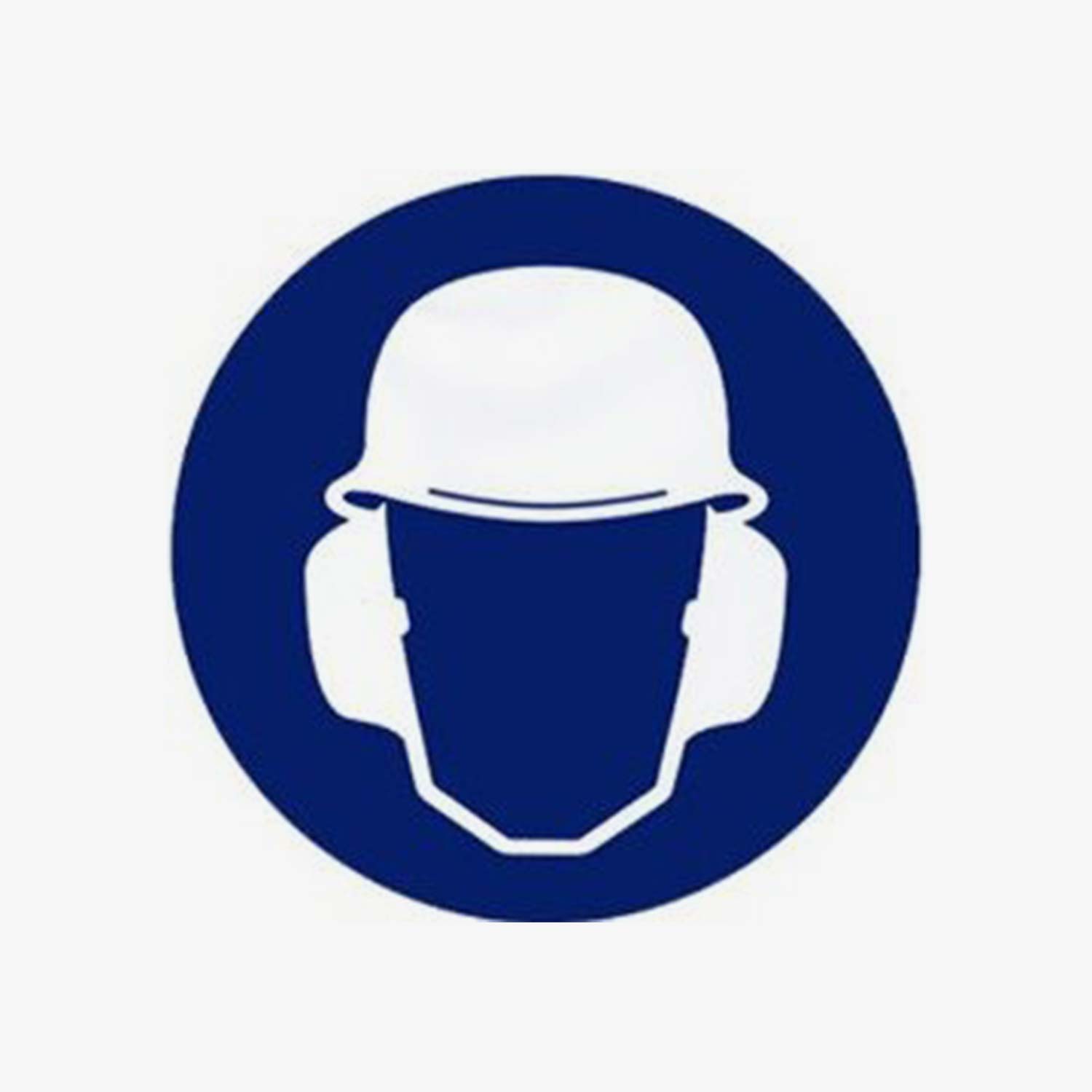 Gebotszeichen Kopf- und Gehöhrschutz