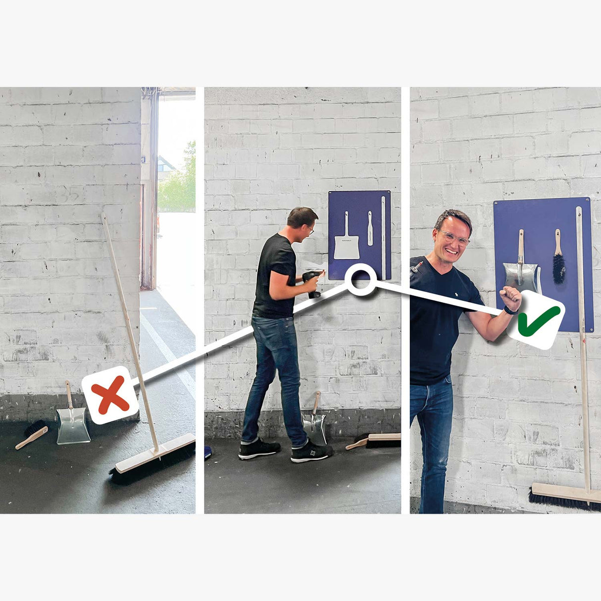 Shadowboard 5S für Lager und Produktion