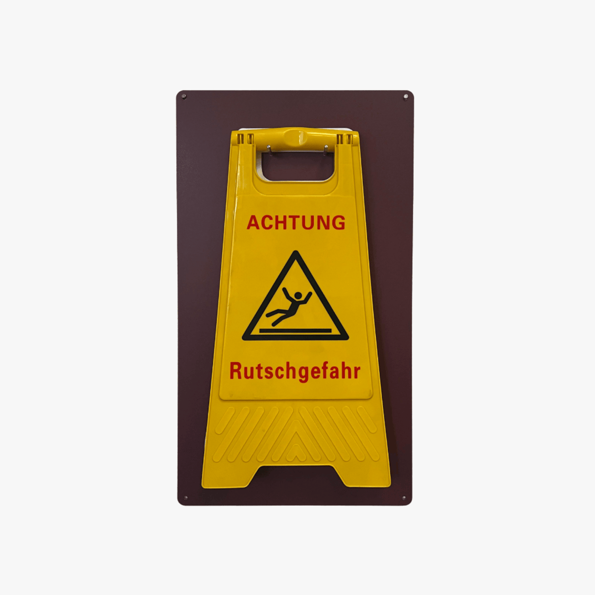 Schild Achtung Rutschgefahr