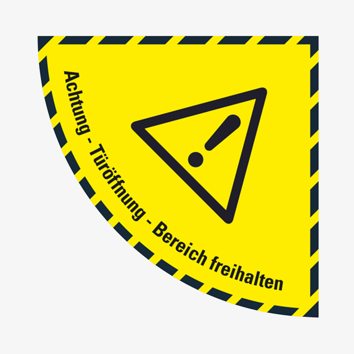 Achtung Tür öffnet