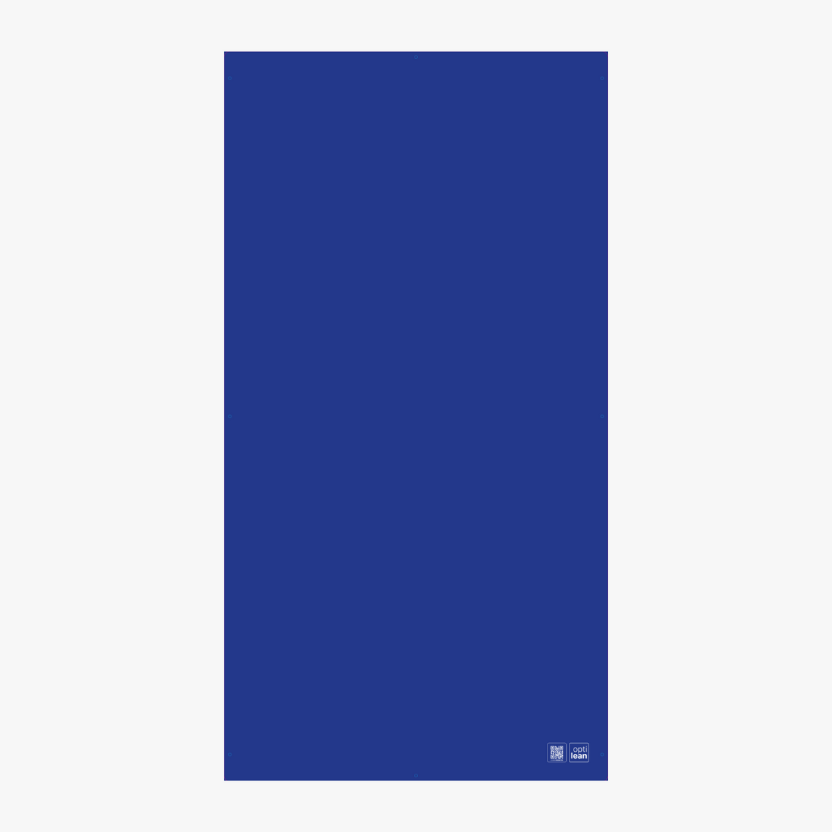 Schattenwand 1.0 m x 1.90m zum Konfigurieren / inkl. Werkzeughalterungen Blau