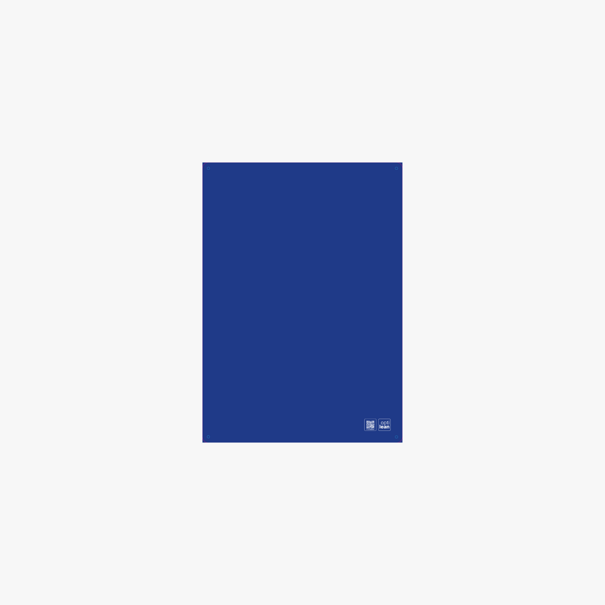 Schattenwand 50 cm x 70 cm zum Konfigurieren blau