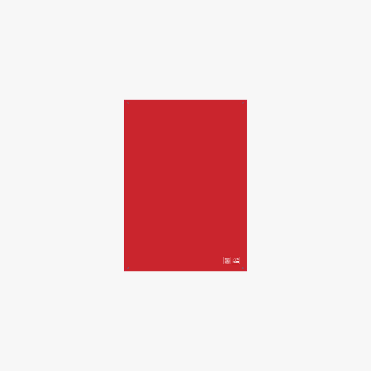 Schattenwand 50 cm x 70 cm zum Konfigurieren rot