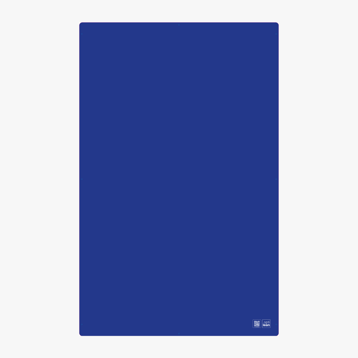 Schattenwand 1.21 cm x 1.90 m zum Konfigurieren / inkl. Werkzeughalterungen blau