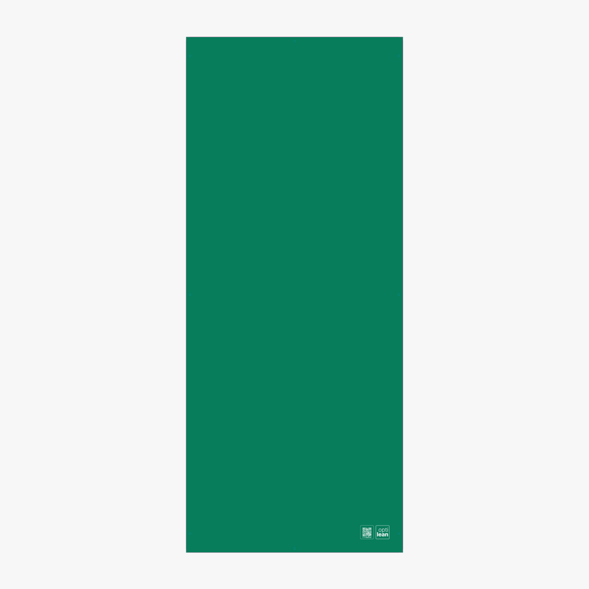 Schattenwand 80 cm x 1.90 m zum Konfigurieren / inkl. Werkzeughalterungen grün