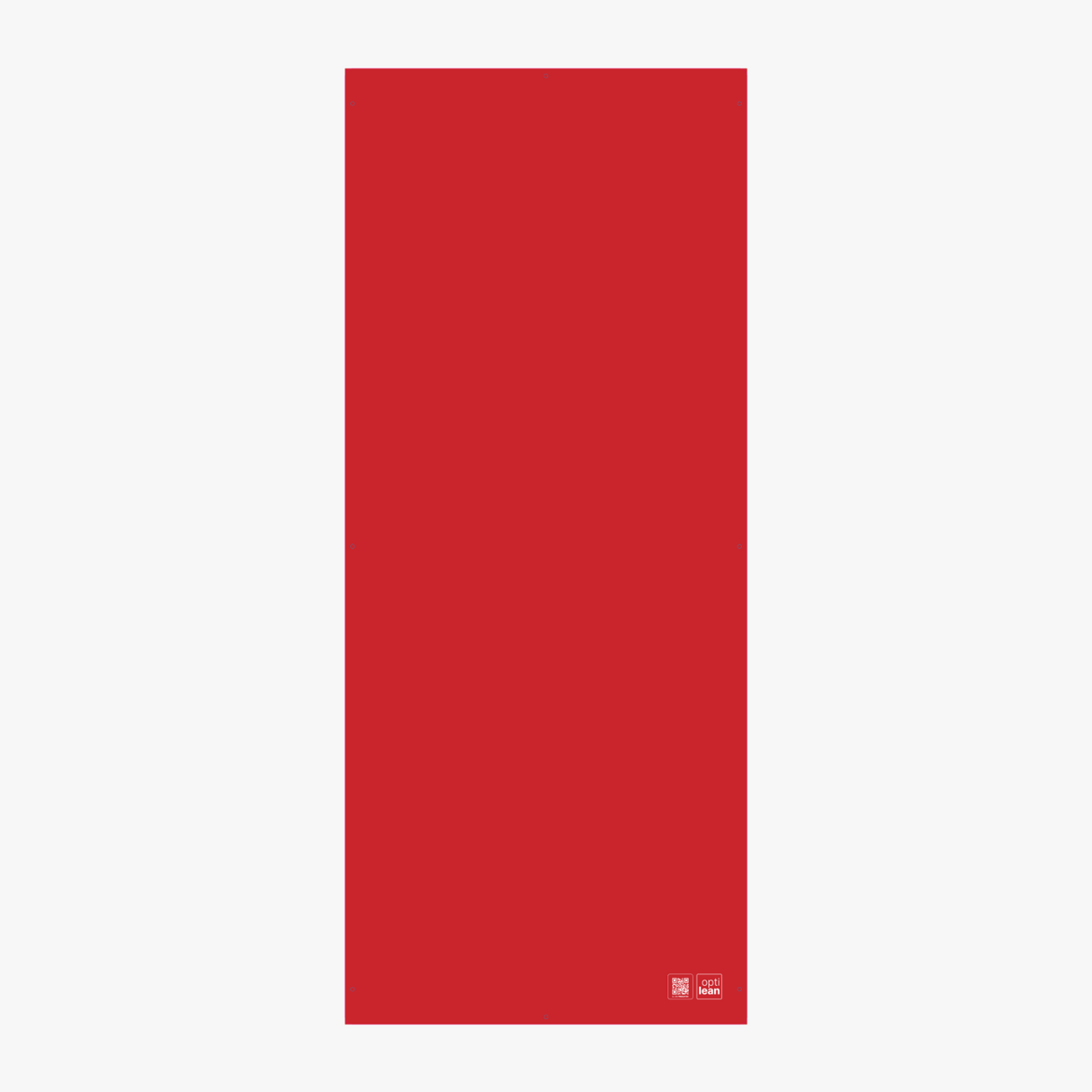 Schattenwand 80 cm x 1.90 m zum Konfigurieren / inkl. Werkzeughalterungen rot