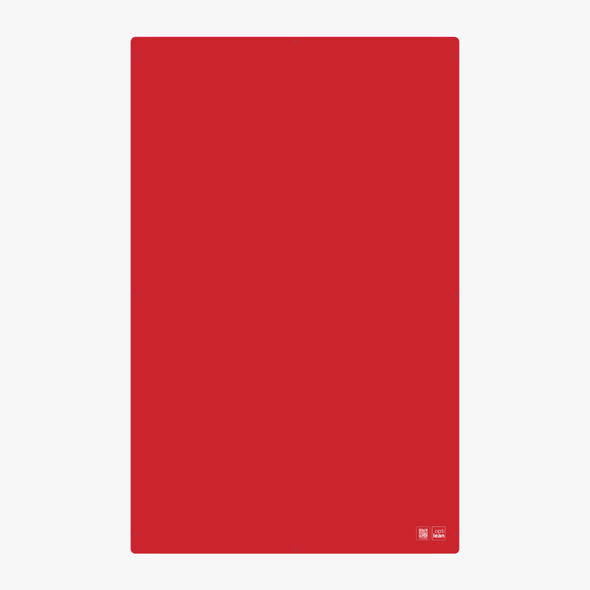 Schattenwand 1.21 cm x 1.90 m zum Konfigurieren / inkl. Werkzeughalterungen rot