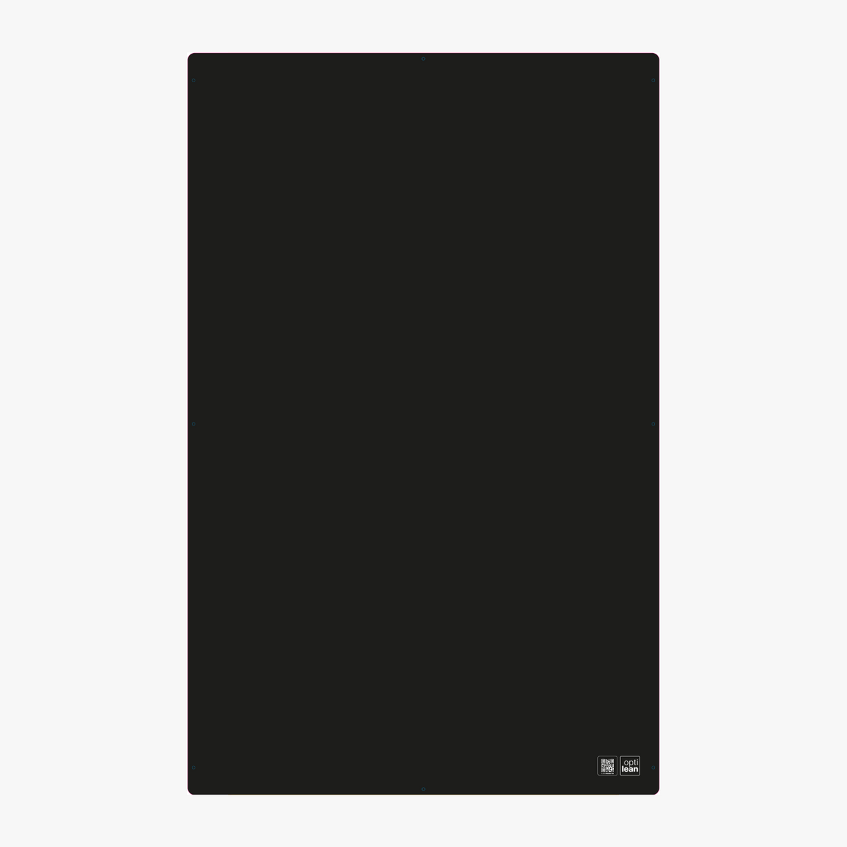 Schattenwand 1.21 cm x 1.90 m zum Konfigurieren / inkl. Werkzeughalterungen schwarz