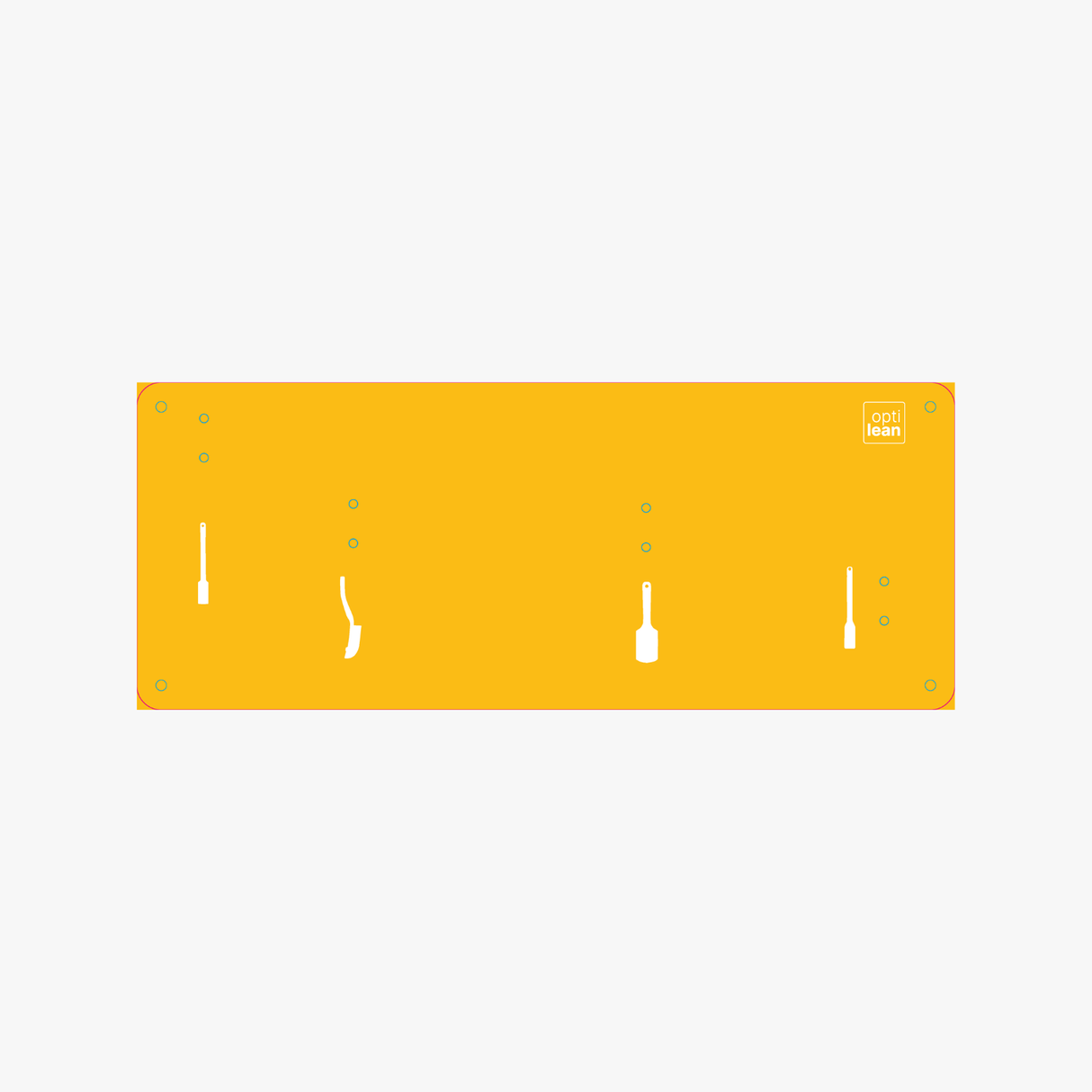 Shadow Board (Schattenwand, Klemmleiste)