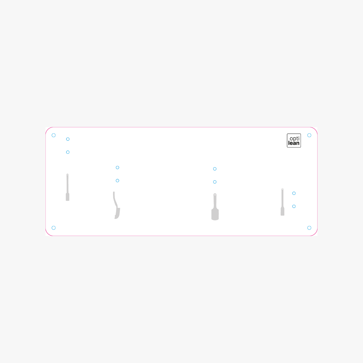 Shadow Board (Schattenwand, Klemmleiste)