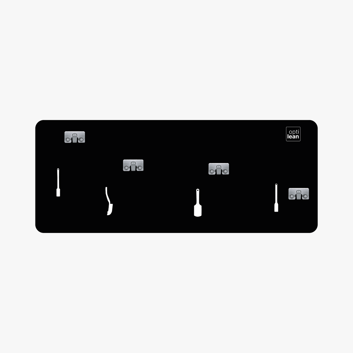 Shadow Board (Schattenwand, Klemmleiste) Schwarz