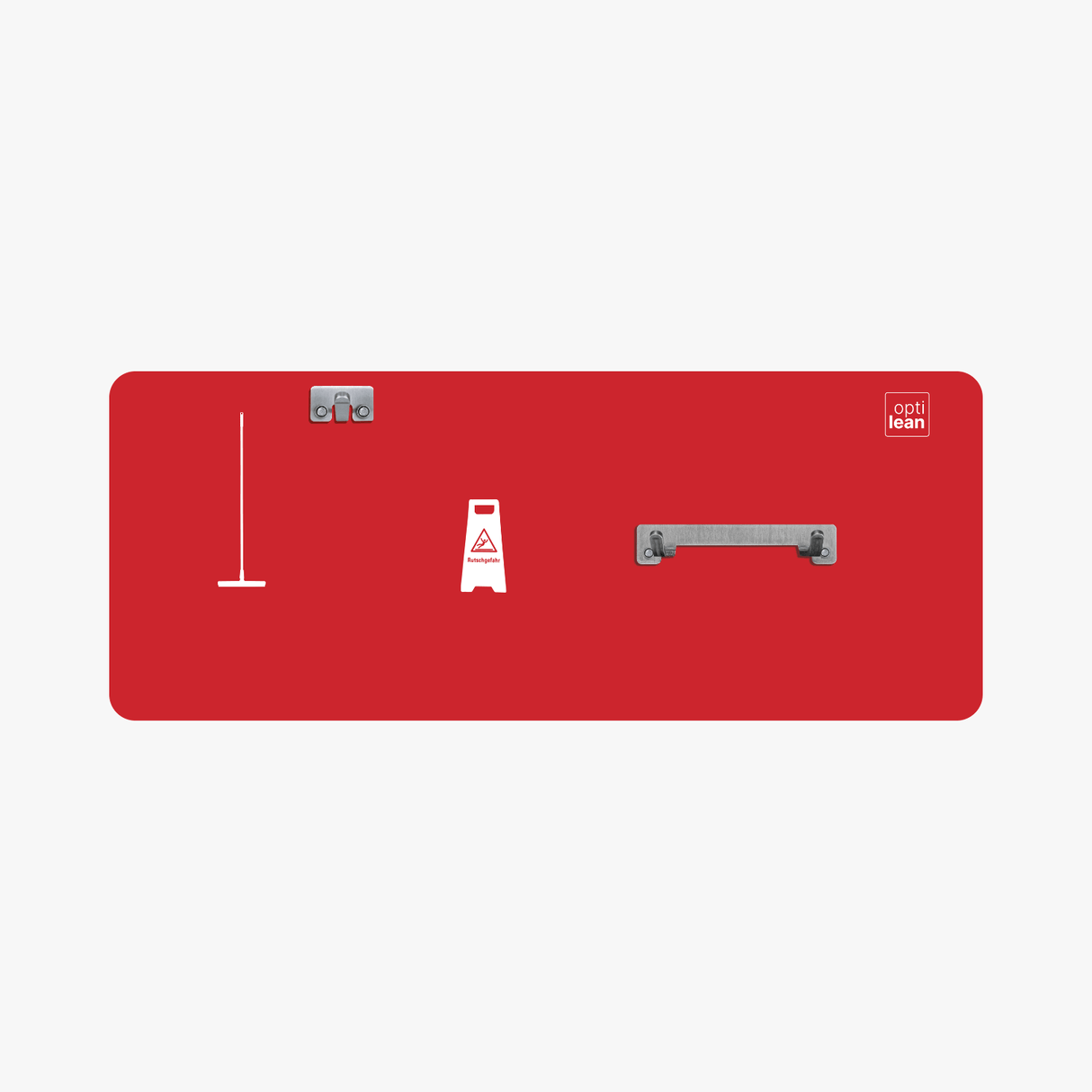 Mo System - optimierte Cleaning Station Rot