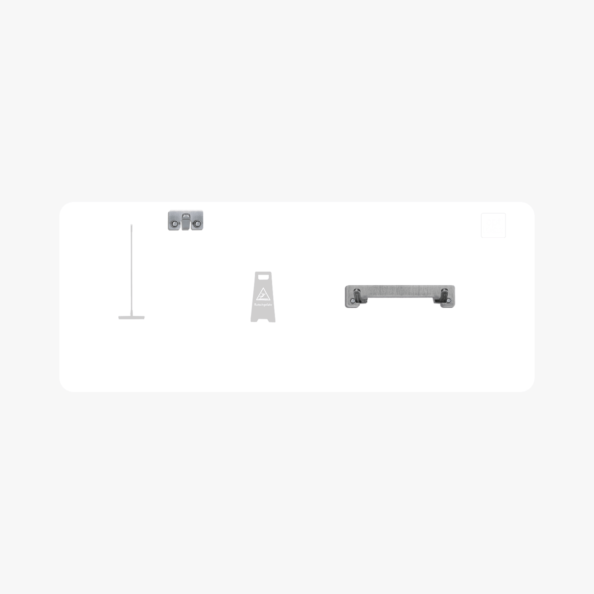 Mo System - optimierte Cleaning Station Weiss