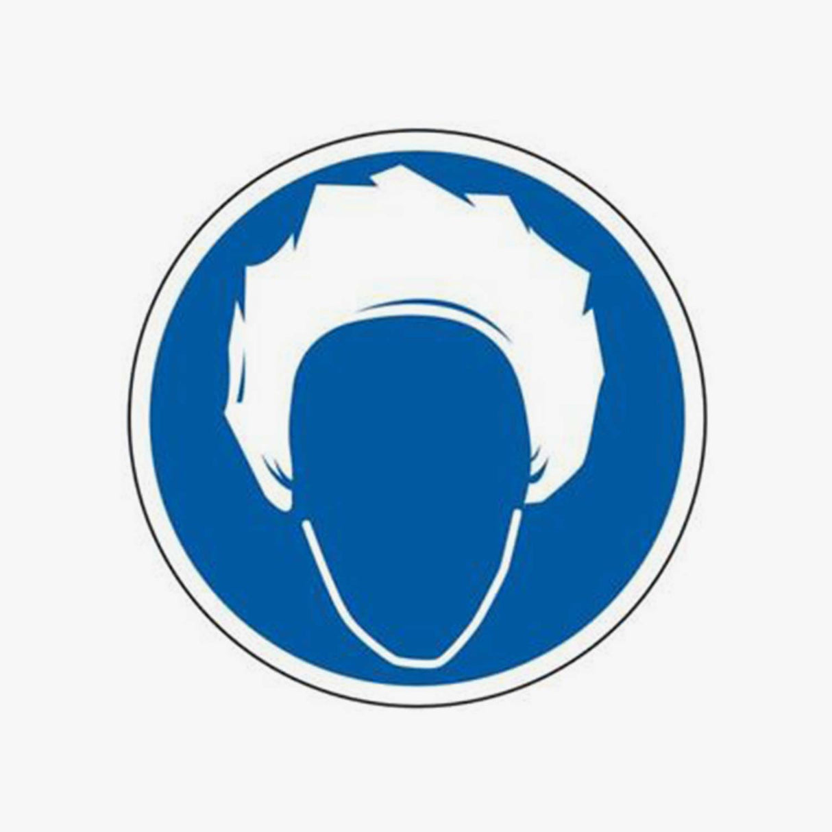 Gebotszeichen Einweghaube