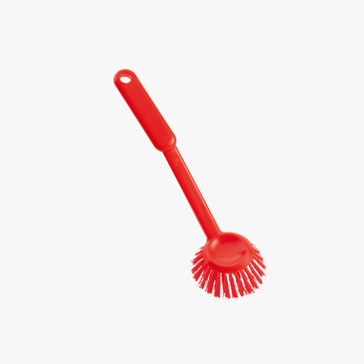 Spülbürste rund Rot
