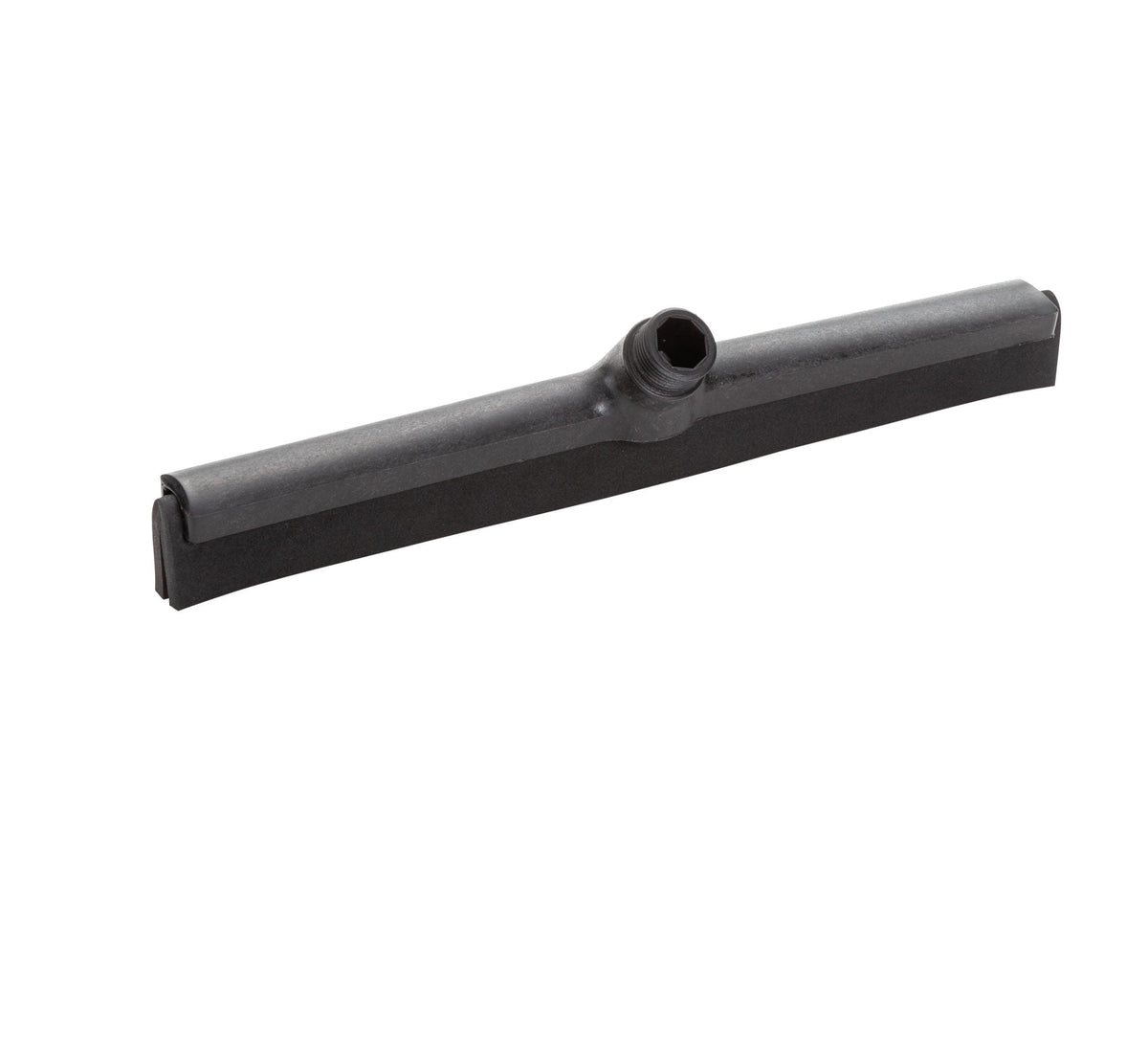 Abzieher (Wasserschieber, Flitsche) einlippig HACCP 420mm - 620mm schwarz 420 mm 2 Lippen
