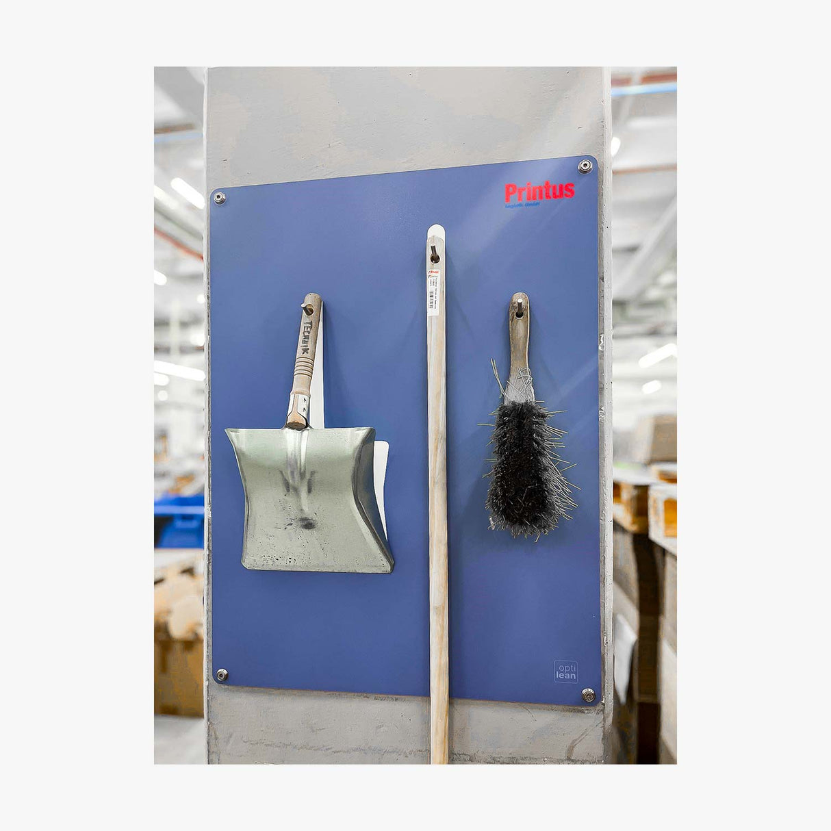 Shadowboard 5S für Lager und Produktion Mit Firmenlogo