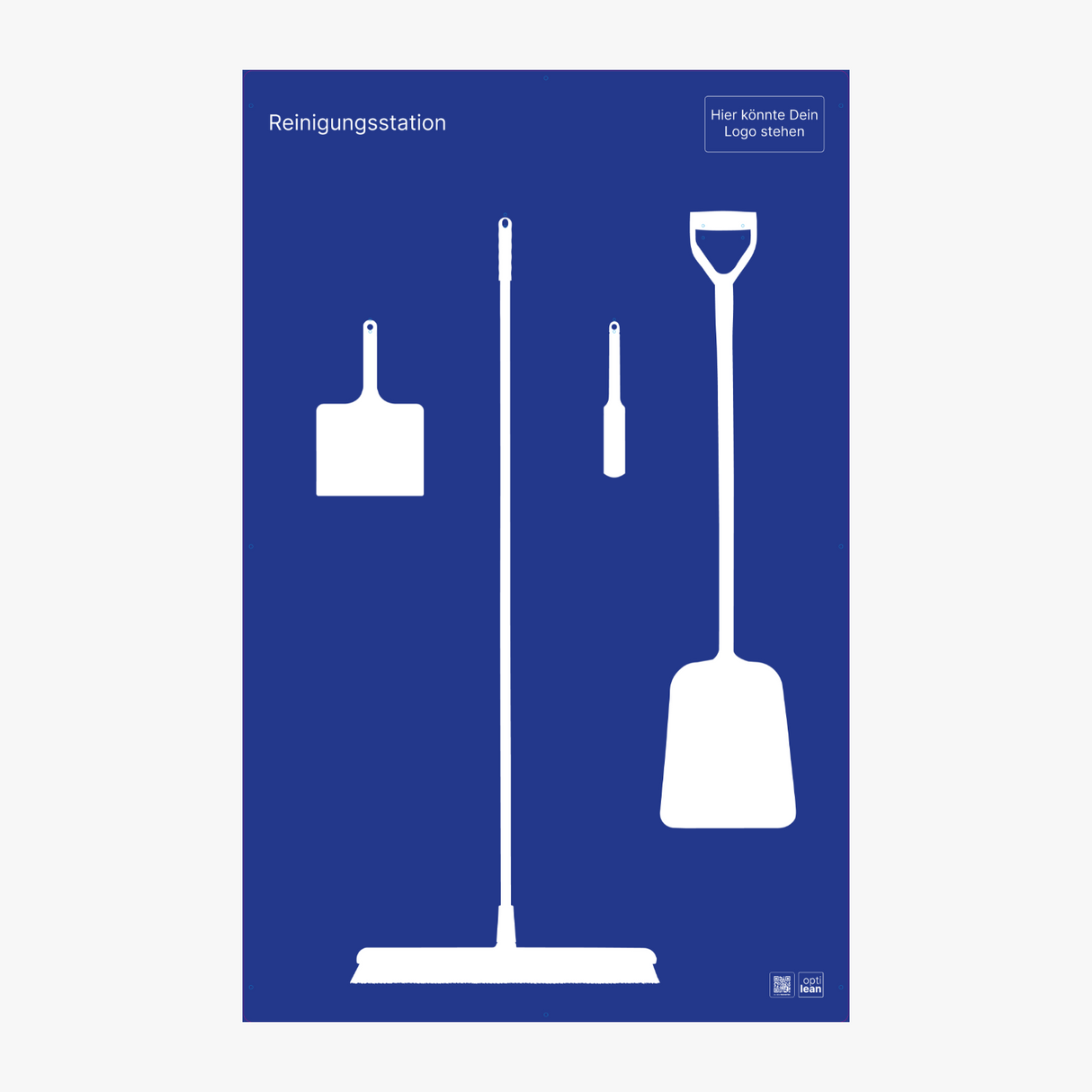 Schattenwand 1.21 cm x 1.90 m zum Konfigurieren / inkl. Werkzeughalterungen