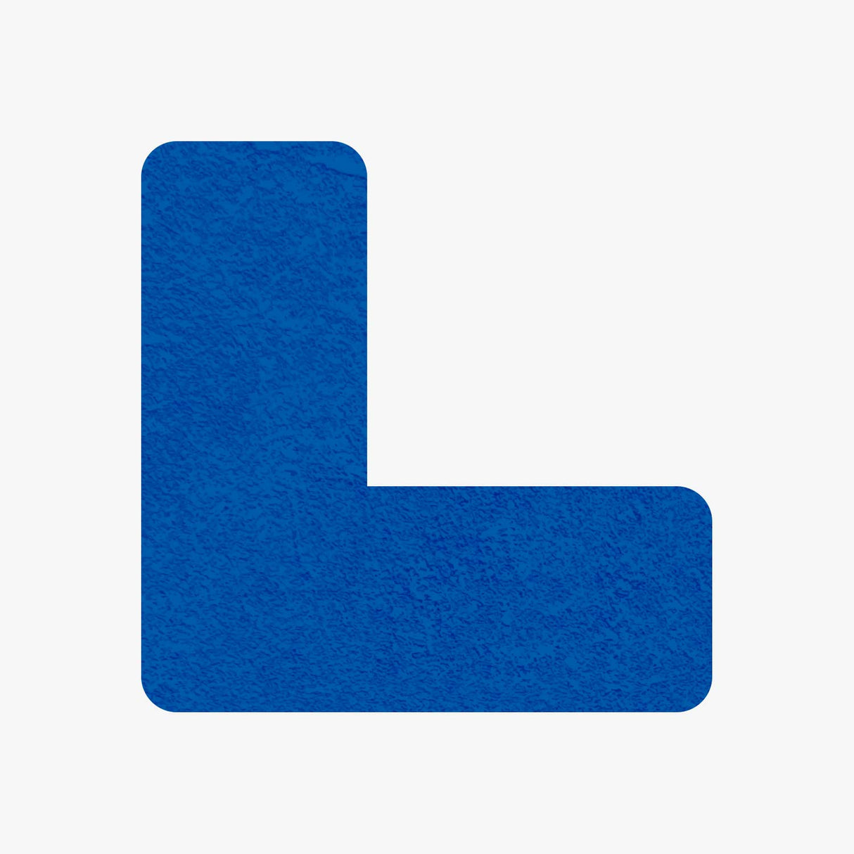 Bodenmarkierung Ecke - 50mm x 100mm - 25 Stück blau