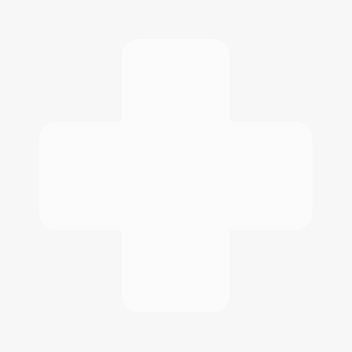 Bodenmarkierung Kreuz - 50mm x 150mm - 25 Stück weiß