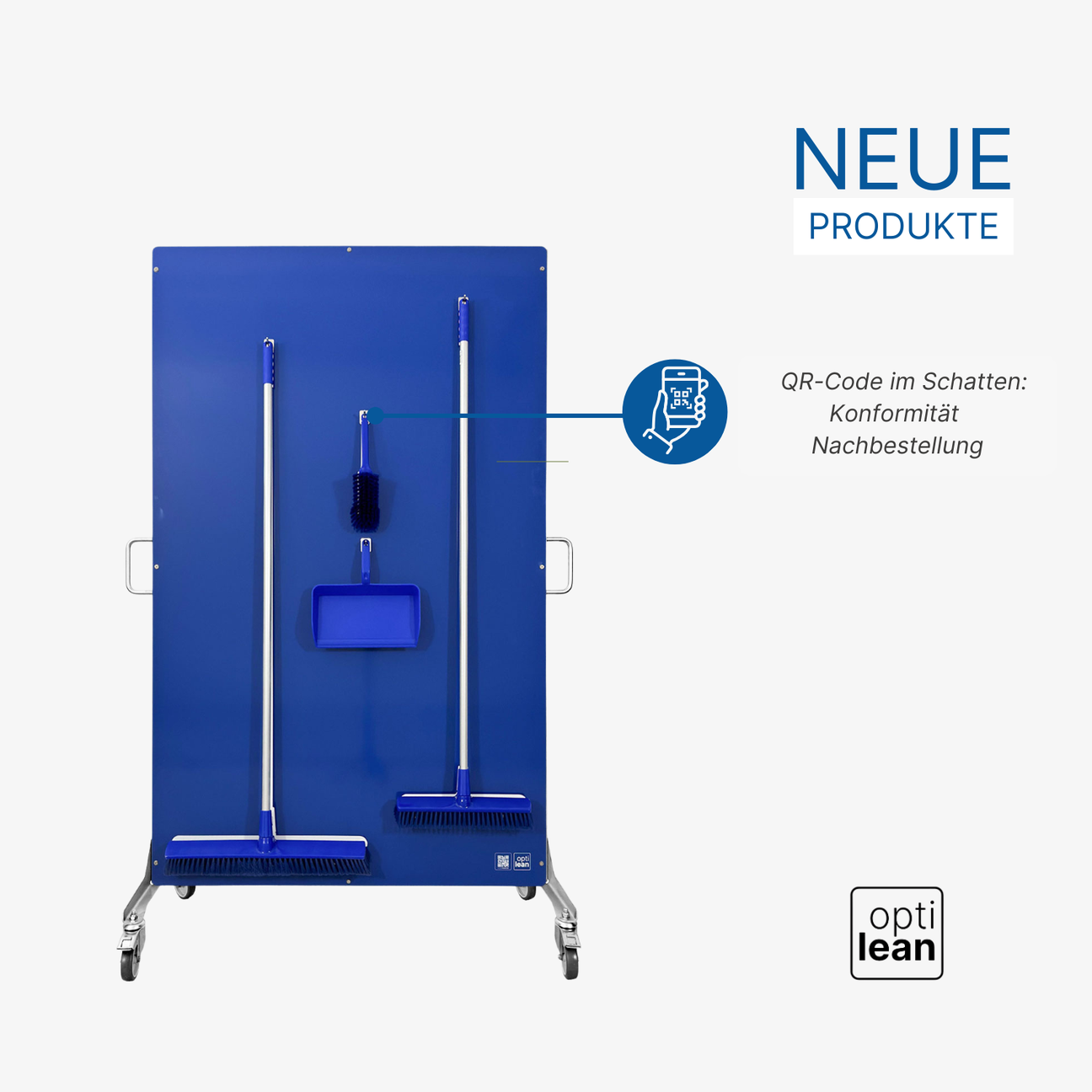 Cleaning Station nach der 5S Methode für Reinigungsgeräte