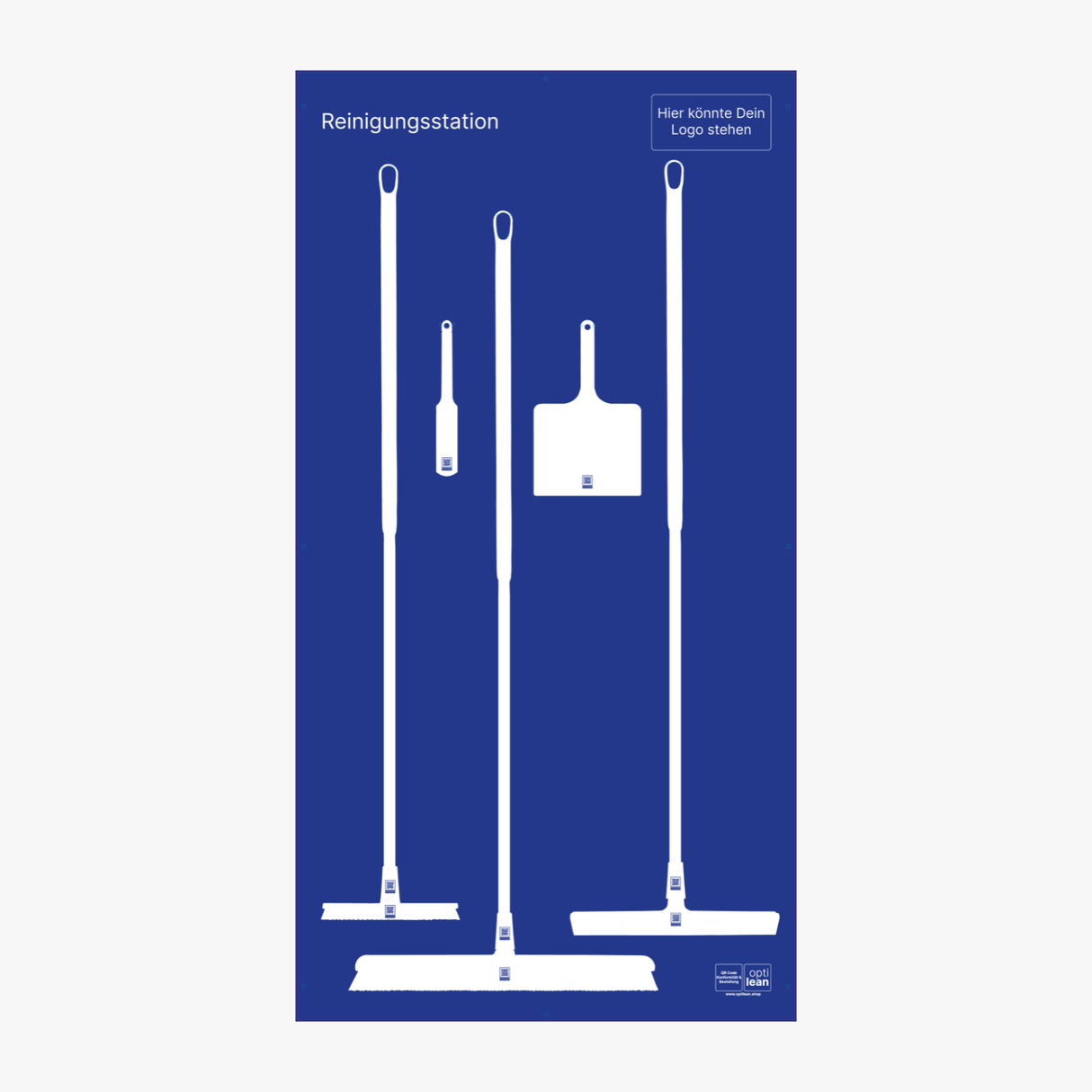 Cleaning Station für KFZ Betriebe Blau
