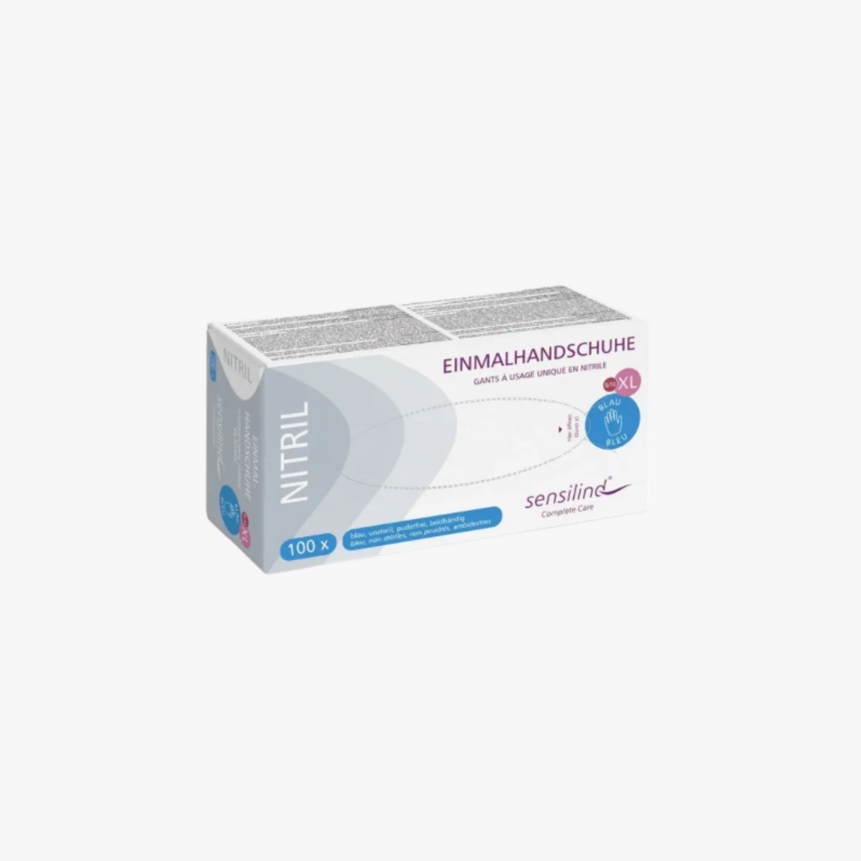 Nitril Handschuhe blau XL 100
