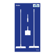 Schattenwand 1.0 m x 1.90m zum Konfigurieren