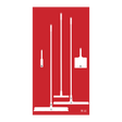 Schattenwand 1.0 m x 1.90m zum Konfigurieren