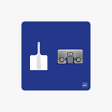 Kehrgarnitur Halter Shadowboard – 5S Cleaning Station (Bo System) Blau