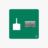 Kehrblech Halter Shadowboard – 5S Cleaning Station (Bo System) Grün
