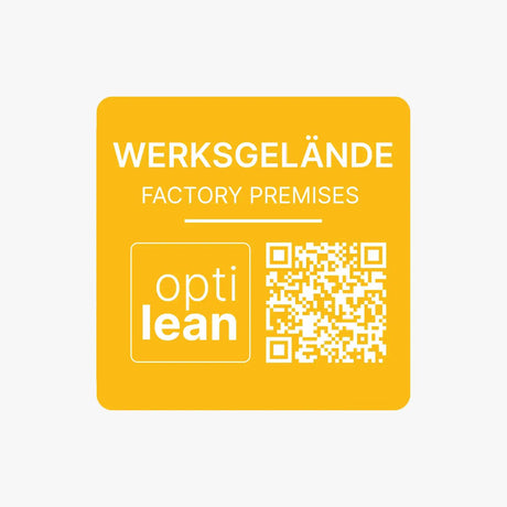 Schattenwand Werksgelände gelb