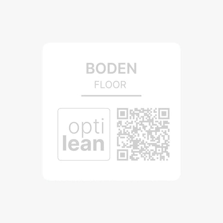 Schattenwand Boden weiß 