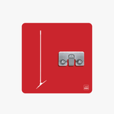 Wischmop Halter für Shadowboard – 5S Cleaning Station (Bo System) Rot