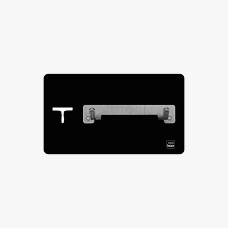 Handabzieher Halter Shadowboard – 5S Cleaning Station (Bo System) Schwarz