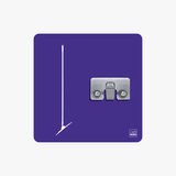 Wischmop Halter für Shadowboard – 5S Cleaning Station (Bo System) Lila