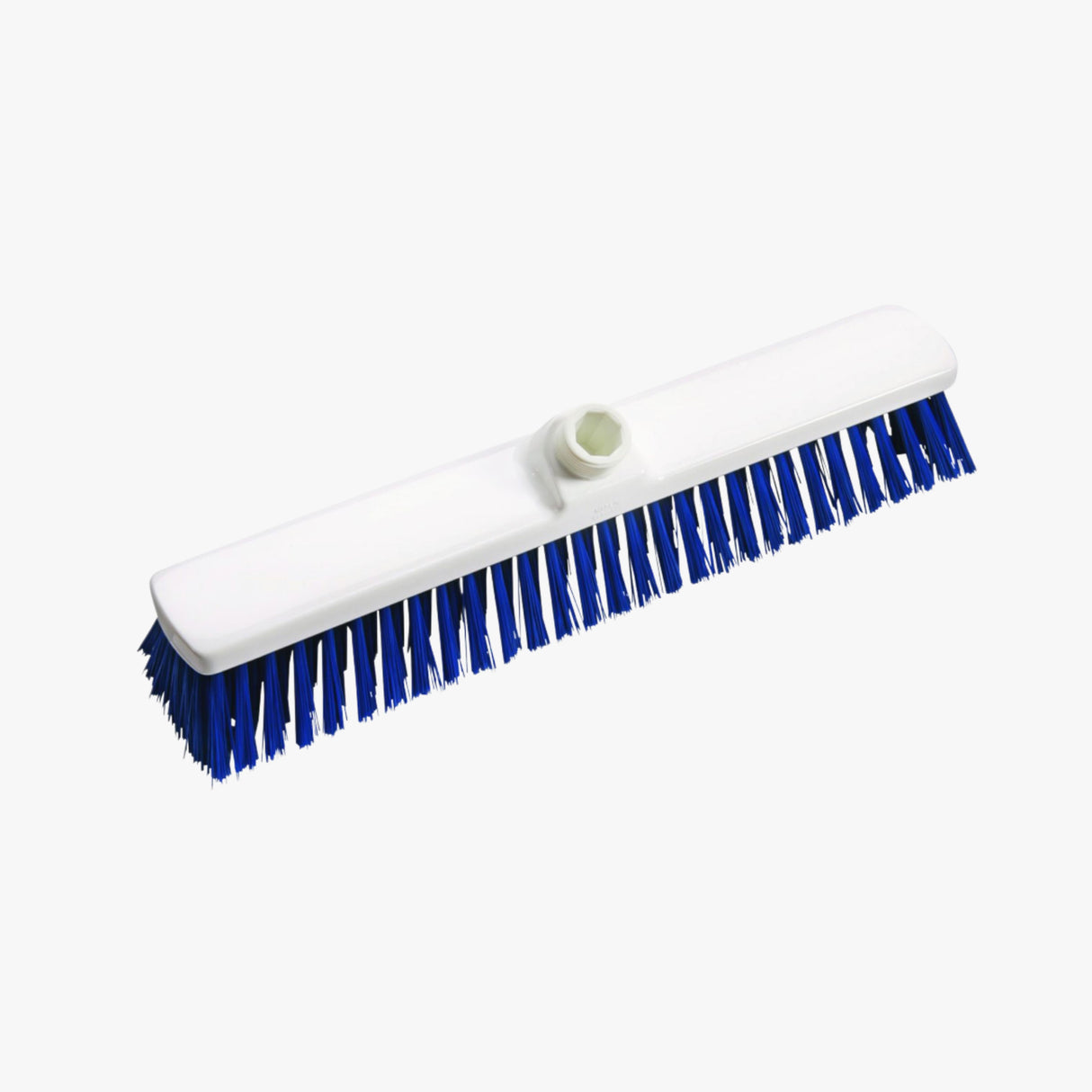 Besen (Kehrbesen, Großraumbesen) HACCP 410mm - 625mm weiß blau 410 mm