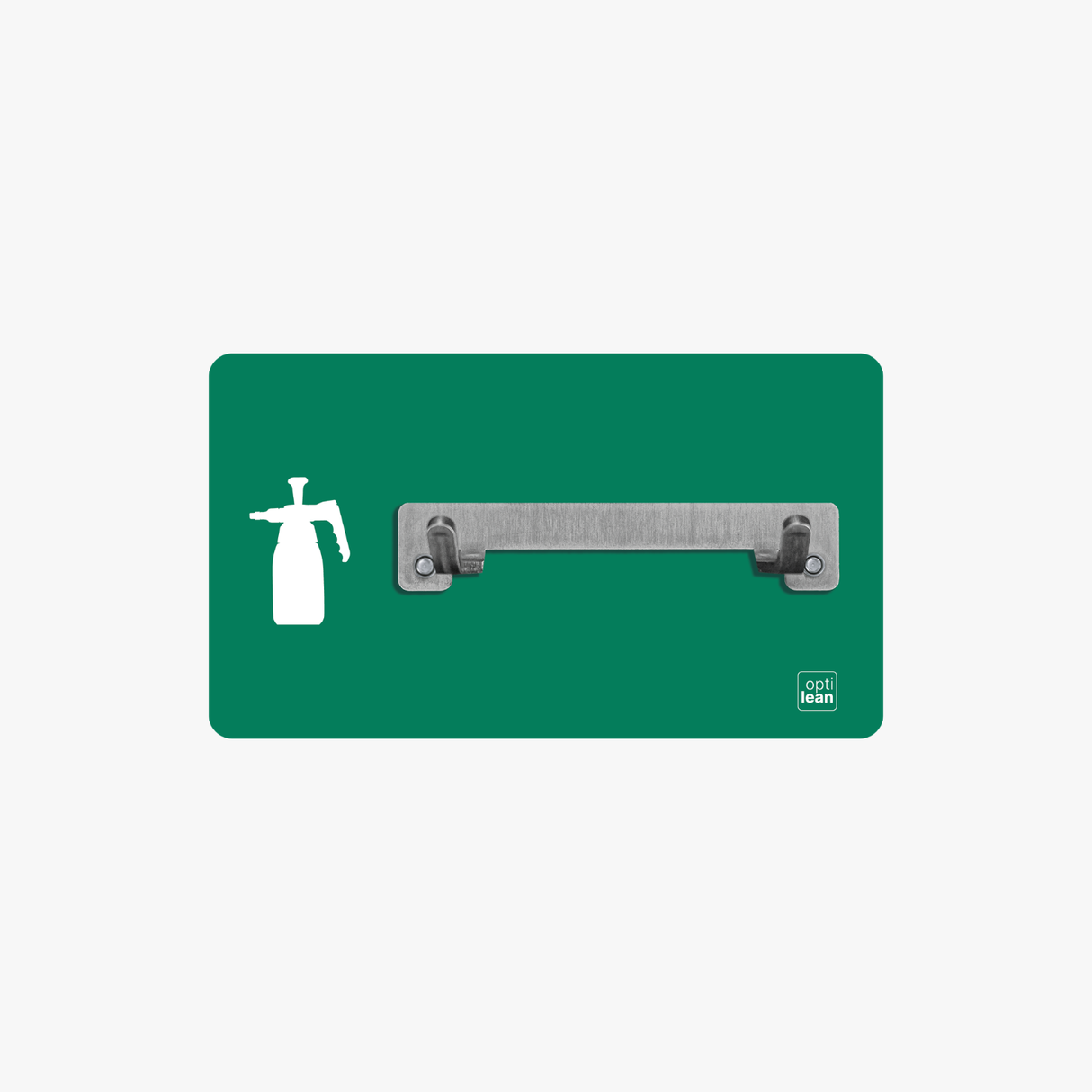 Pumpsprühflasche Halter Shadowboard – 5S Cleaning Station (Bo System) Grün