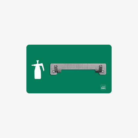 Pumpsprühflasche Halter Shadowboard – 5S Cleaning Station (Bo System) Grün