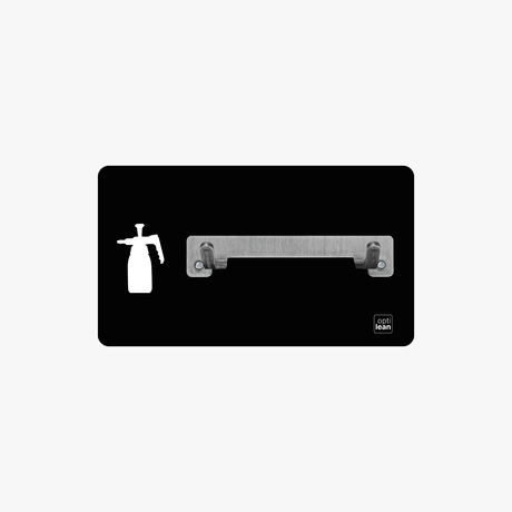 Pumpsprühflasche Halter Shadowboard – 5S Cleaning Station (Bo System) Schwarz